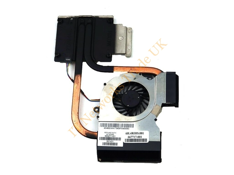 665278-001 HP Heat Sink with Fan for Pavilion DV6-6000 Fans And Heatsink Combo