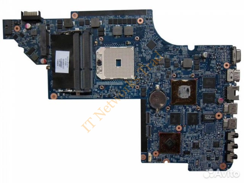 665284-001 HP System Board for Pavilion DV6-6000 Notebook PC Laptop Motherboard
