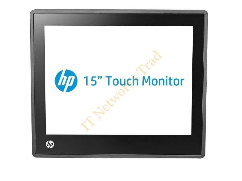 667834-001 HP L6015tm 15-inch 1024 x 768 DVI-D / DisplayPort / USB 2.0 / VGA / Audio Line-in TFT Active Matrix LED Touch Monitor