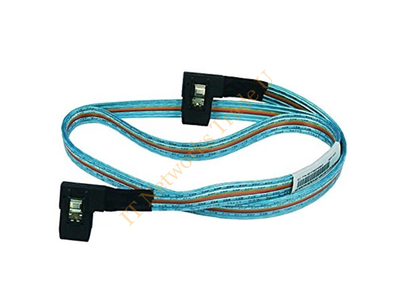 667875-001 HP 25-inch Mini-SAS Cable with Side Angle Connector