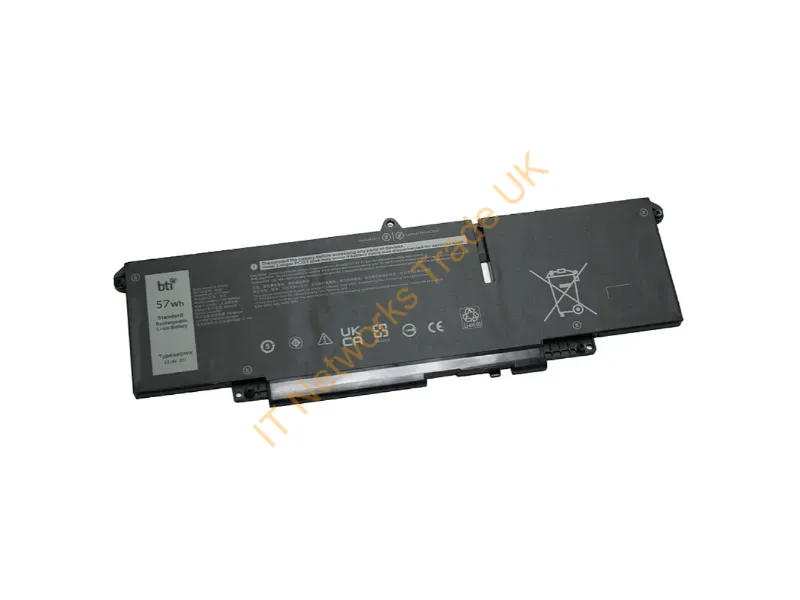 66DWX-BTI - Bti 66Dwx- Industrial Rechargeable Battery Lithium-Ion (Li-Ion) 4878 Mah 11.4 V