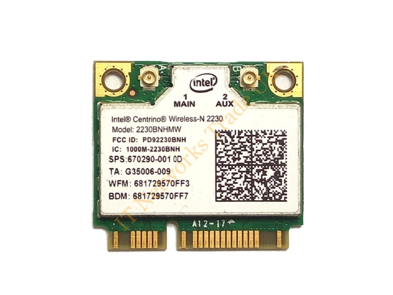 670290-001 HP Intel Centrino Wireless-n 2230 Network Card Wireless LAN Card