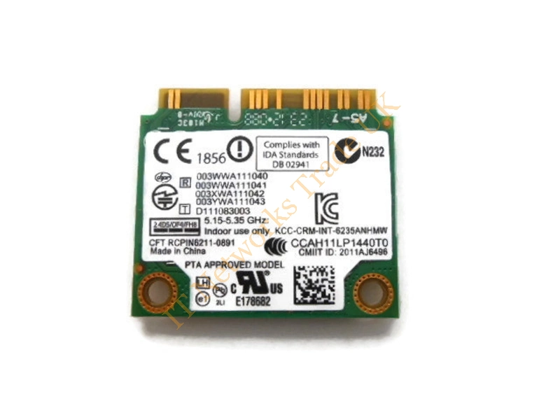 670292-005 HP 802.11 a/g/n Intel Centrino Advanced-N 6235 + Bluetooth Combo Network Adapter