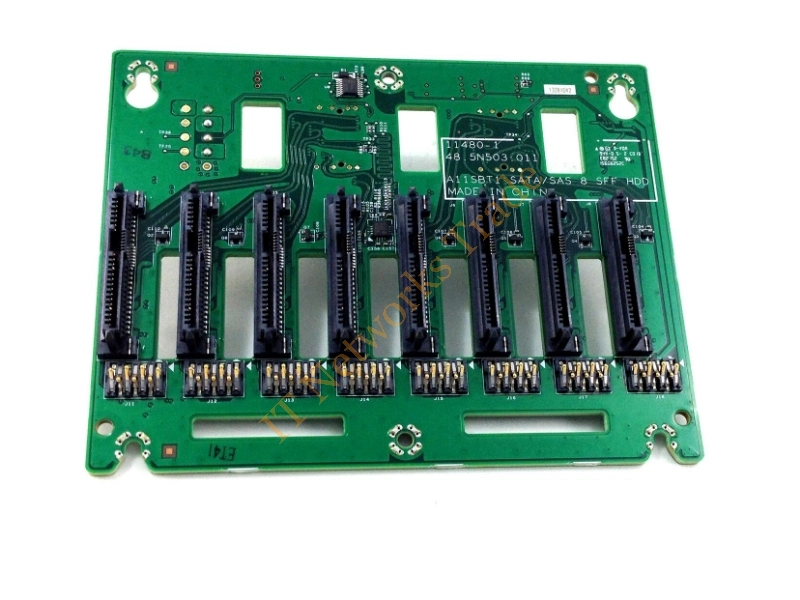 671309-001 HP 2.5-inch 8-Bay Hard Drive Backplane Board for ProLiant ML310e G8 Server Accessory