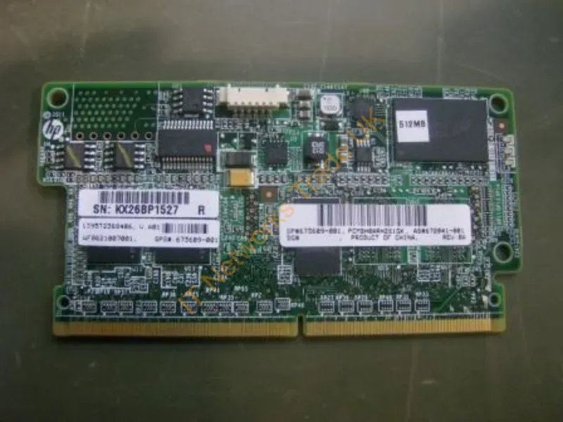 673609-001 HP 512MB Cache Mini DIMM Memory Module for Smart Array P721M Cache Memory