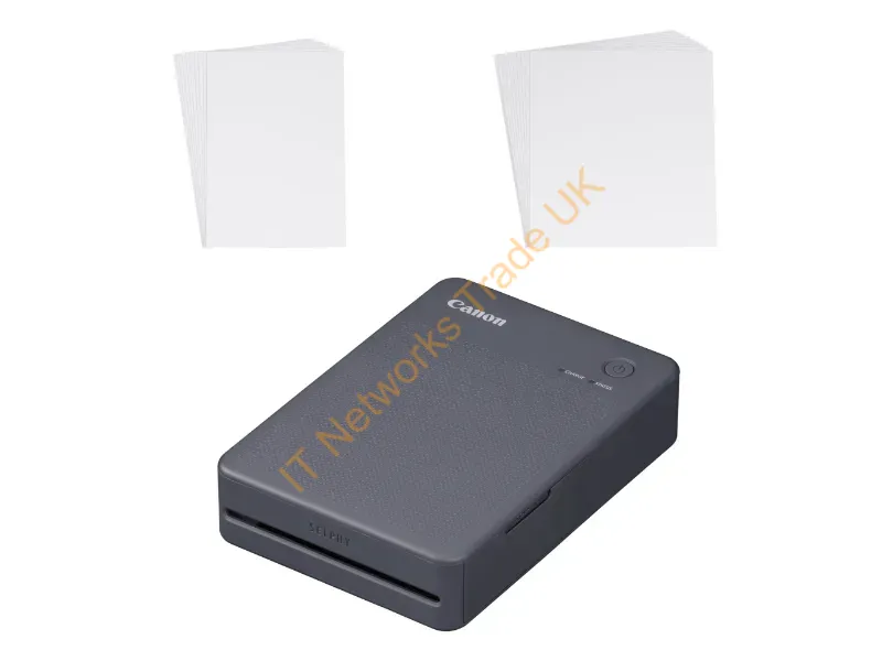 6752C001 - Canon Selphy Qx20 Bk Photo Printer Dye-Sublimation 287 X 287 Dpi 2.8" X 3.3" (7.2X8.5Cm) Wi-Fi