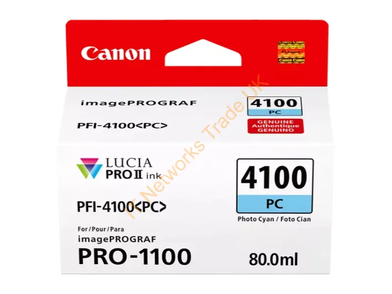 6781C002 - Canon Lucia Pro Ii Ink Cartridge 1 Pc(S) Original Photo Cyan