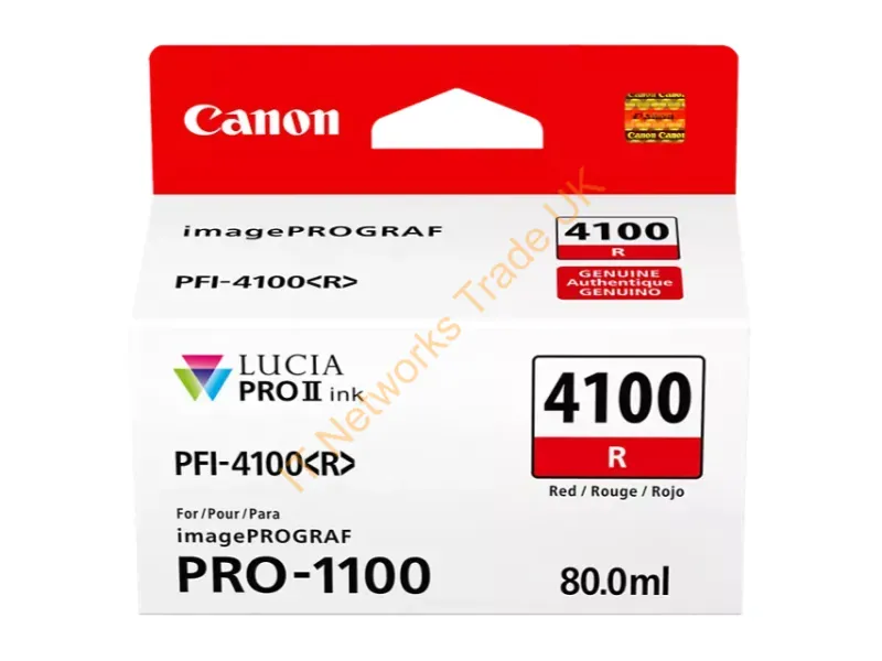 6785C002 - Canon Lucia Pro Ii Ink Cartridge 1 Pc(S) Original Red