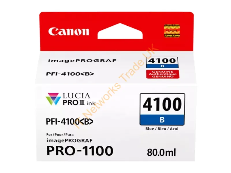 6786C002 - Canon Lucia Pro Ii Ink Cartridge 1 Pc(S) Original Blue