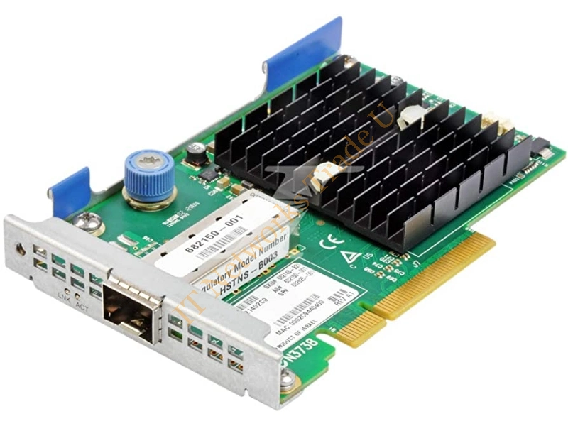 682625-001 HP Mellanox 1-Port 10GB SFP+ CX3 ALOM Network Adapter