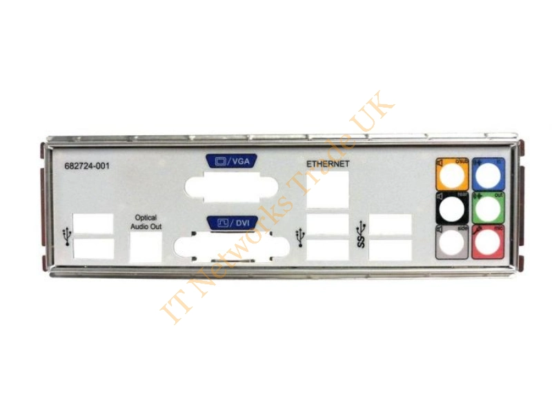 682724-001 HP Rear Io Shield for Ms-778 Jasmine System Board Assembly Desktop Motherboard