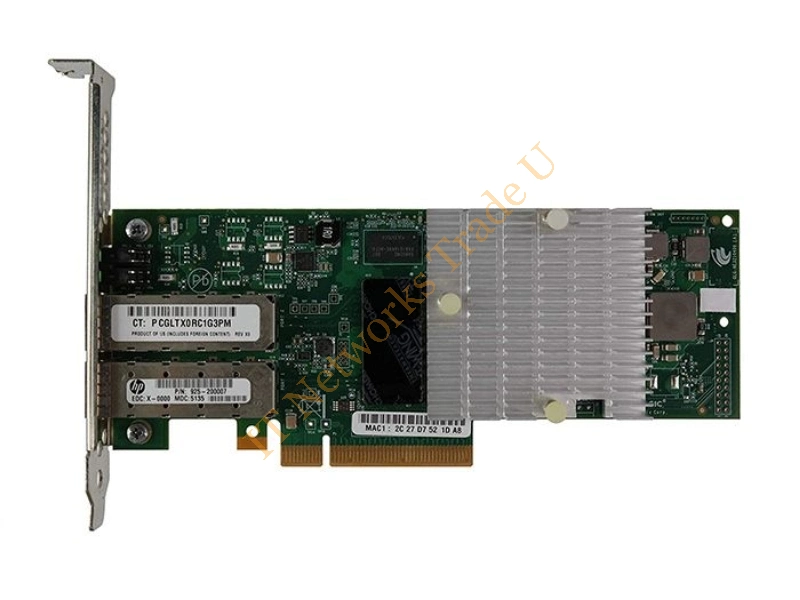 683237-001 HP 3PAR StoreServ 7000 Dual Port 10GB ISCSI / FCOE Converged Network Adapter (CNA)