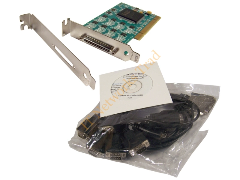683972-001 HP Quatech 8-Port Serial PCI Card with Cable Power Adapter Accessory