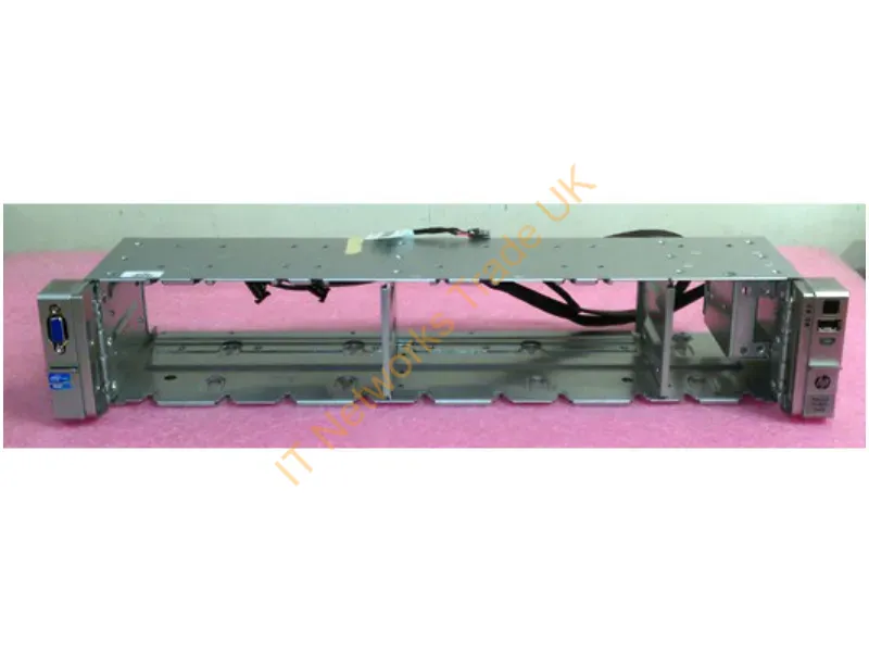 SKU: 684887-001 - HP - 8-Bay SFF Hard Drive Cage Assembly for ProLiant DL380e G8 - Server Accessory