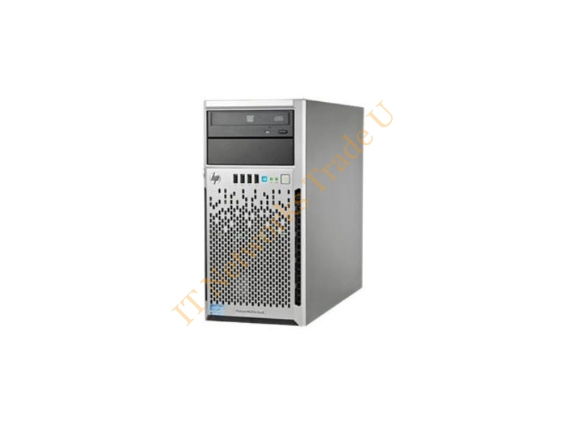 686235-S01 HP ProLiant ML310e Gen8 SmartBuy Server Xeon E3-1240v2 3.40GHz 4-Core Processor 8GB PC3-12800E ECC Memory No Hard Drive DVD-RW Server System