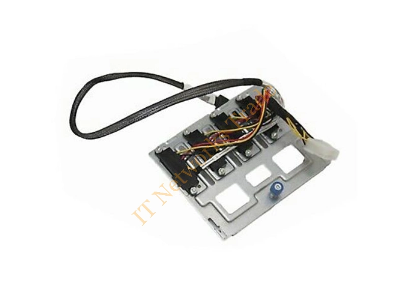 686746-001 HP 4-Bay LFF non Hot-Pluggable Hard Drive Backplate Assembly for ProLiant ML310E G8 Server Accessory
