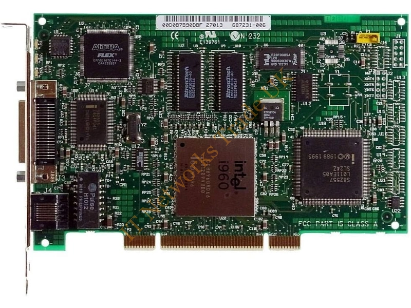 687231-006 Intel 10/100 PCI Ethernet Adapter - with i960 Microprocessor