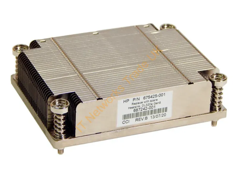 687242-001 HP CPU Heatsink Assembly for ProLiant DL320e Gen8 Server