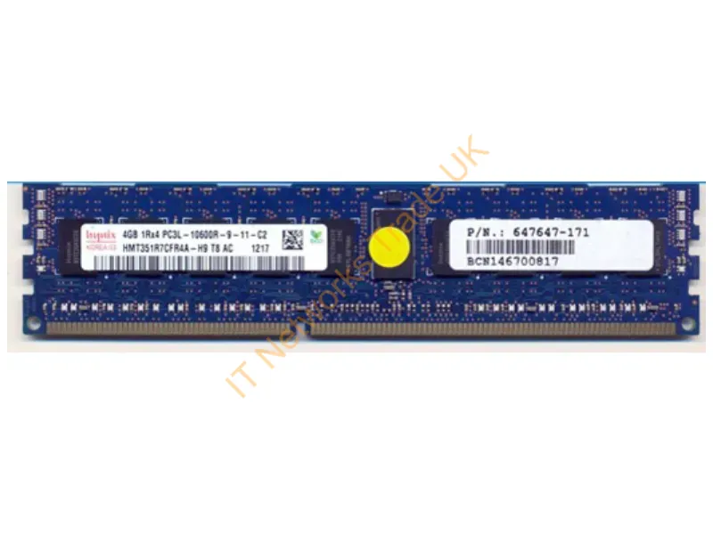 687458-001 - Hpe 687458-001 Memory Module 4 Gb 1 X 4 Gb Ddr3 240-Pin Dimm Ecc