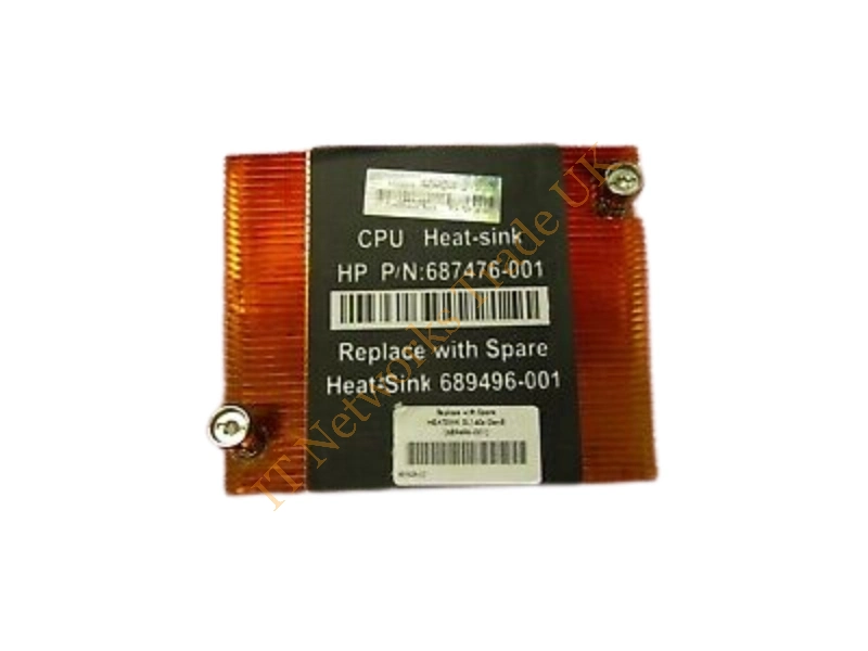 689496-001 HP Copper Heatsink for ProLiant SL4540 G8 Server