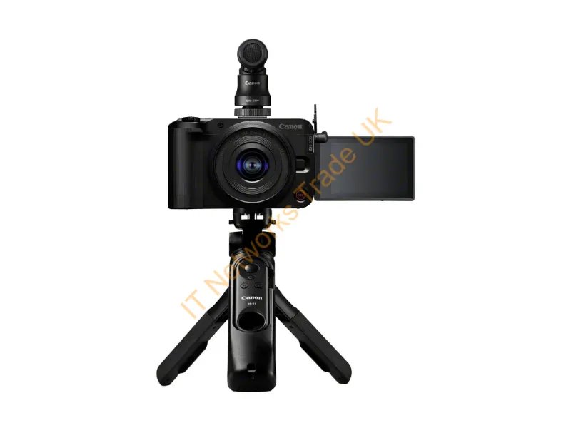 6895C028 - Canon EOS R50 V + RF-S 14-30mm F4-6.3 IS STM PZ Creator Kit MILC 24.2 MP CMOS 6000 x 4000 pixels Black