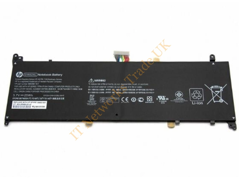 694501-001 HP 3.7V 25Wh DW02XL Notebook Battery Laptop Battery