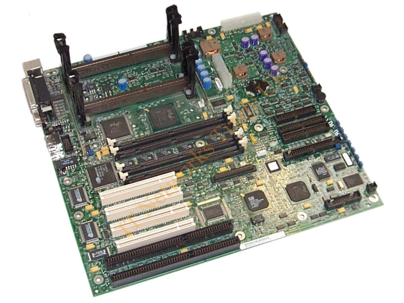694708-225 Intel Dual Slot-1 100FSB SDRAM BAT- Motherboard