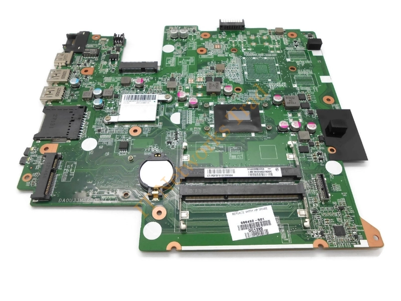 698492-501 HP System Board with Intel Core-i3 3217U Processor for Pavilion 14 Series Sleekbook Laptop Laptop Motherboard