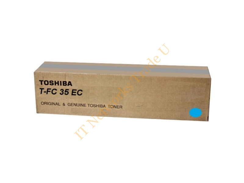 Toshiba 6AJ00000050 (T-FC 35 EC) Toner cyan, 21K pages @ 6% coverage Accessory