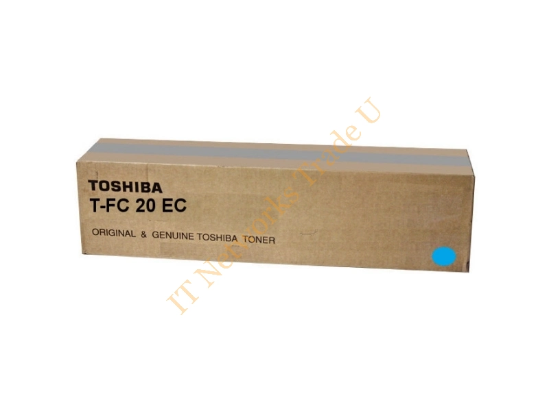 Toshiba 6AJ00000064 (T-FC 20 EC) Toner cyan, 16.8K pages @ 6% coverage Accessory
