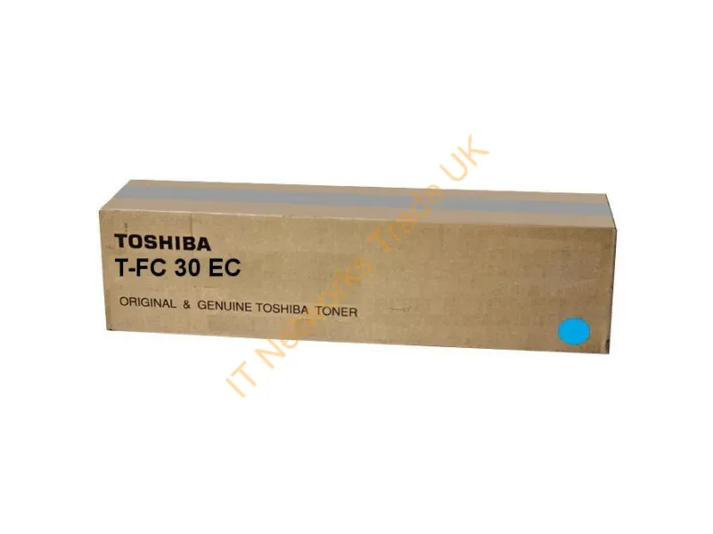 Toshiba 6AG00004447 (T-FC 30 EC) Toner cyan, 33.6K pages @ 6% coverage Accessory