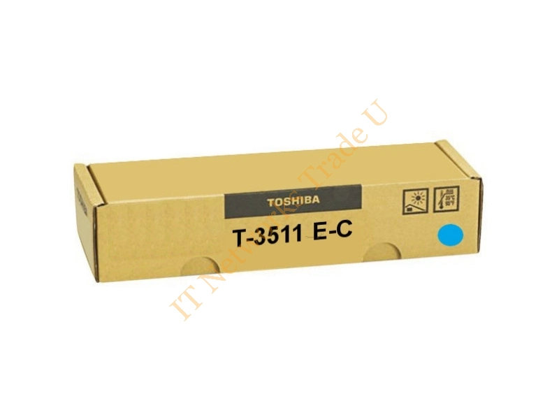 Toshiba 6AK00000054 (T-3511 E-C) Toner cyan, 10K pages @ 6% coverage Accessory