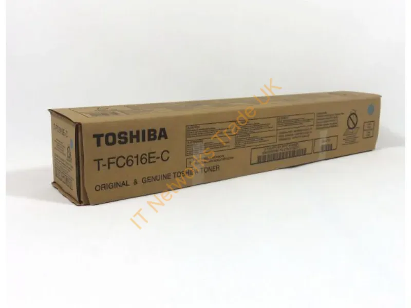 6AK00000466 - Toshiba 5516 6516 7516AC Toner Cyan T616C 6AK00000369