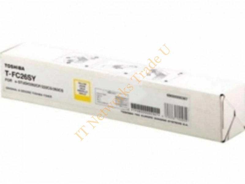Toshiba 6B000000569 (T-FC 26 SY 6K) Toner yellow, 6K pages @ 6% coverage Accessory