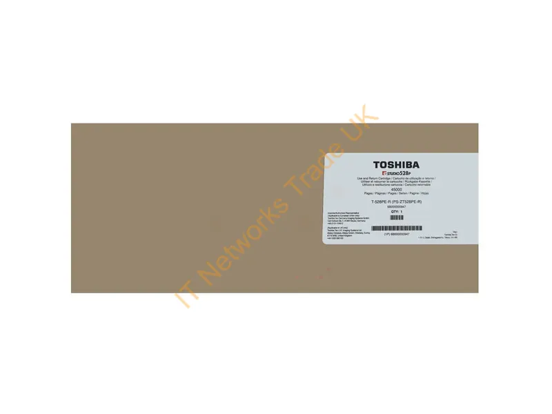 6B000000947 - Toshiba 6B000000947/T-528E-R Toner-kit return program, 45K pages ISO/IEC 19752 for Toshiba E-Studio 528 P