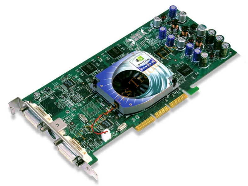 6F389 Dell nVidia Quadro4 700XGL 64MB AGP Video Graphics Card