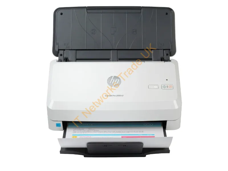 6FW06A - HP ScanJet Pro 2000 s2 Sheet-fed scanner 600 x 600 DPI A4 Black, White