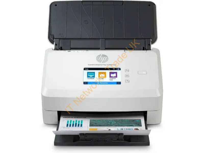 6FW10A#B19 - HP Scanjet Enterprise Flow N7000 Sheet-fed scanner 600 x 600 DPI A4 White
