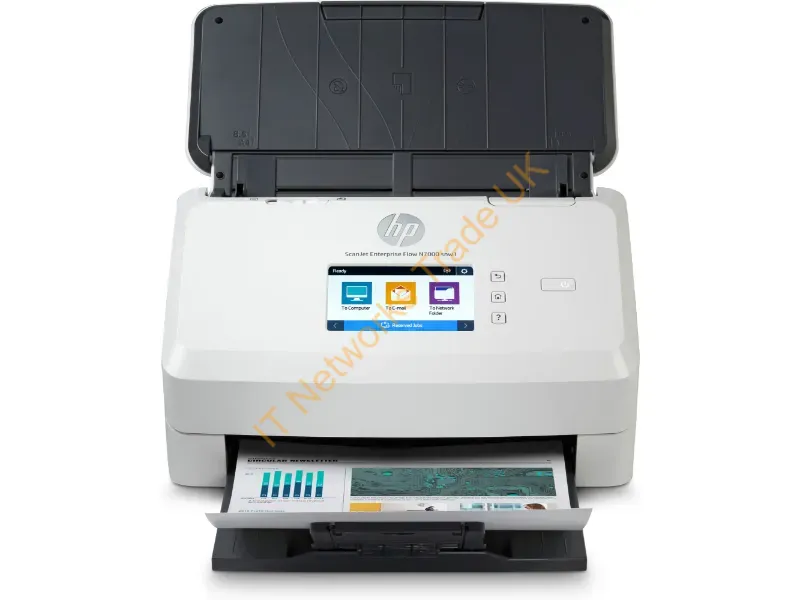 6FW10A#BGJ - Hp Scanjet Enterprise Flow N7000 Snw1 Sheet-Fed Scanner 600 X 600 Dpi A4 White
