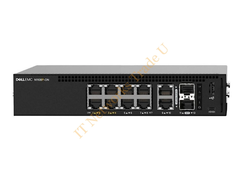 6G93K Dell N1100-On Series 8-Port 1U Rack-Mountable Network Switch
