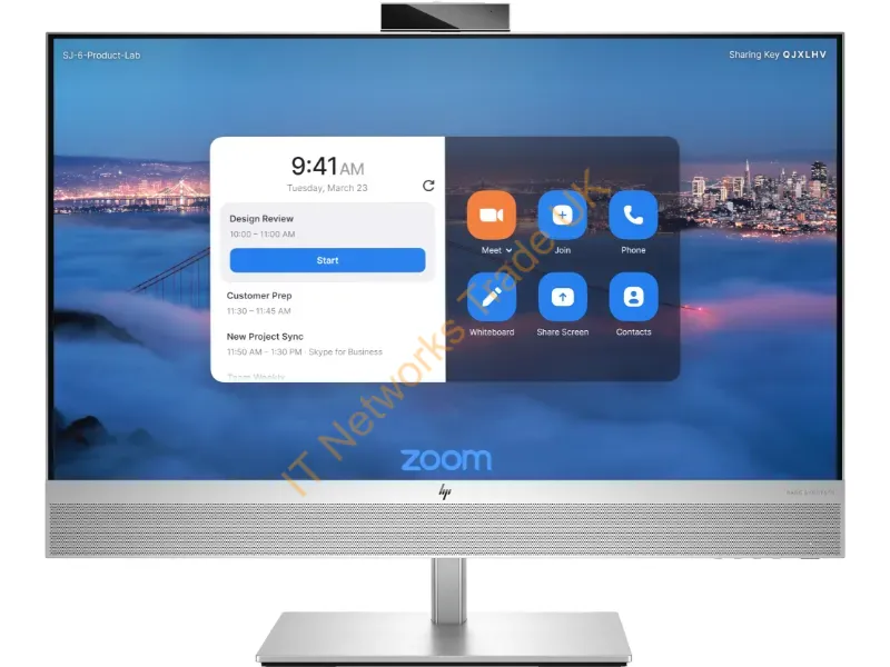 6K313AW#ABA - Hp ???? ?????? ?????? Presence 27 ??????? ????? ??? ???? Zoom Rooms Intel Core I5 I5-12500 16 Gb Ddr5-Sdram 256 Gb Ssd Windows 11 Pro