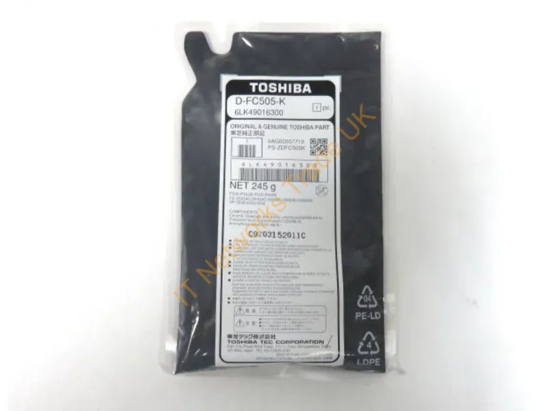 6LK49016300 - Toshiba 6LK49016300/D-FC505K Developer black, 210K pages for Toshiba E-Studio 2515/3505
