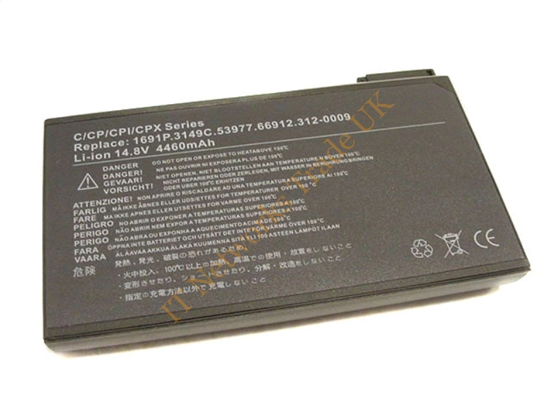 6M934 Dell 66Whr 14.8V Li-Ion Battery for Inspiron 2500 / Vostro 3700 Laptop Battery