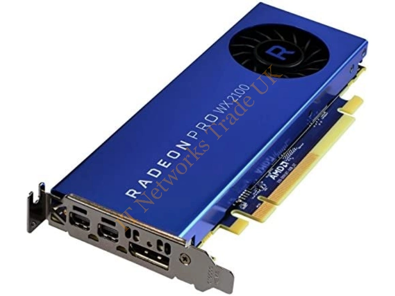 6P9PG Dell AMD Radeon Pro WX 2100 2GB 2 x Mini DisplayPort Video Graphics Card for Precision 5820 Tower / 7820 Tower
