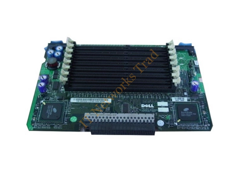6Y025 Dell 8-Slot DDR1 DIMM Riser Board for PowerEdge 6600 / 6650 Memory Board