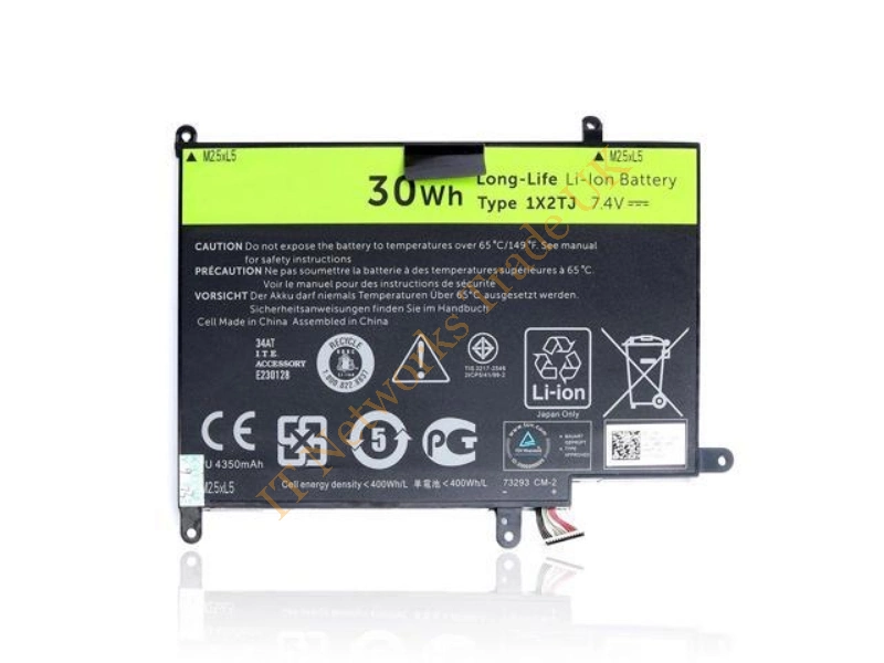 6YTC2 Dell 4-Cell 30WHr Lithium-Ion Battery for Latitude ST Laptop Battery