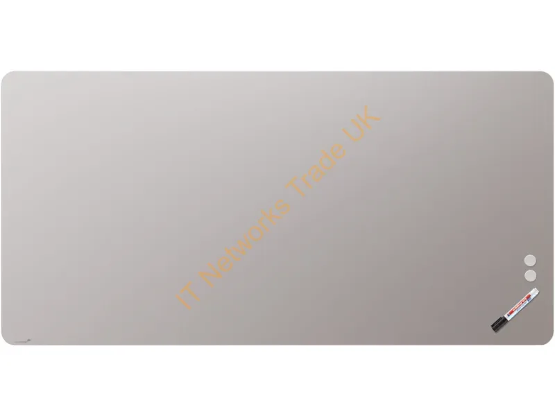 7-104264 - Legamaster MATTE RC glassboard 100x200cm warm grey
