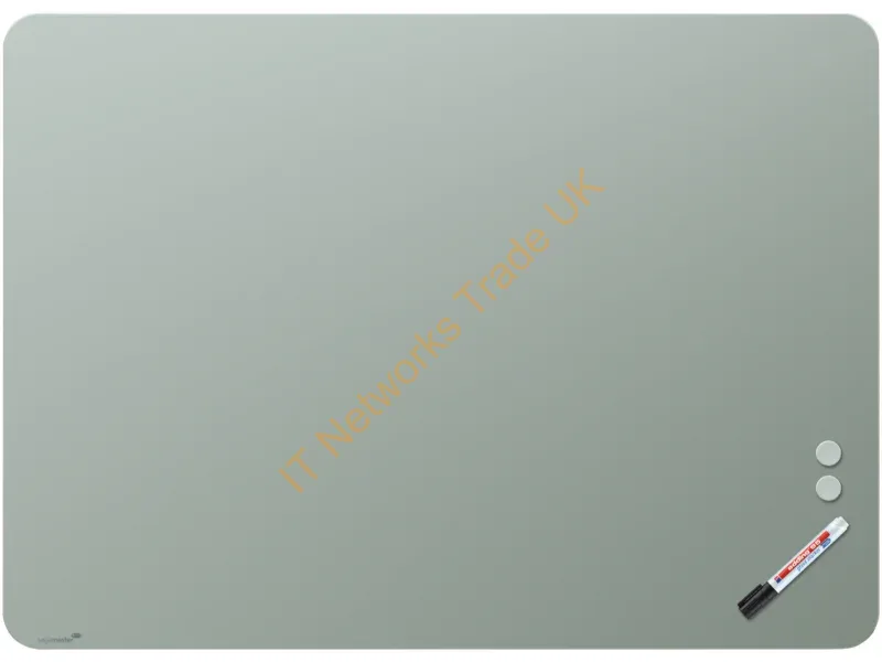 7-104354 - Legamaster MATTE RC glassboard 90x120cm sage green
