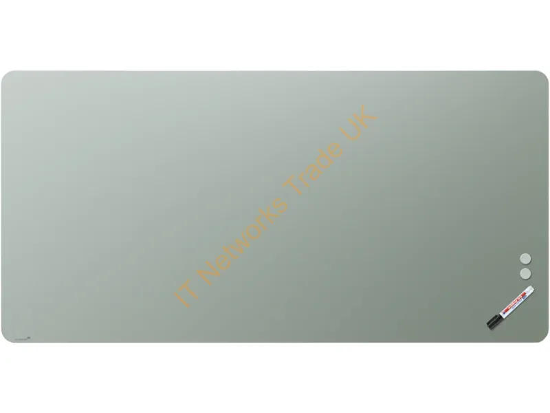 7-104364 - Legamaster MATTE RC glassboard 100x200cm sage green
