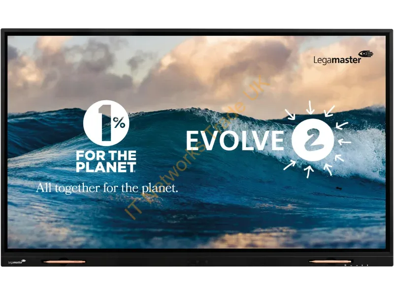7-803140-75UK - Legamaster EVOLVE 2 touch monitor ETX-7540 UK